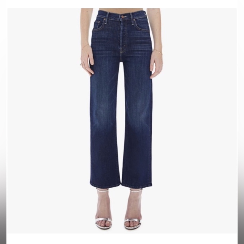 MOTHER Dark Blue Flare Jeans
